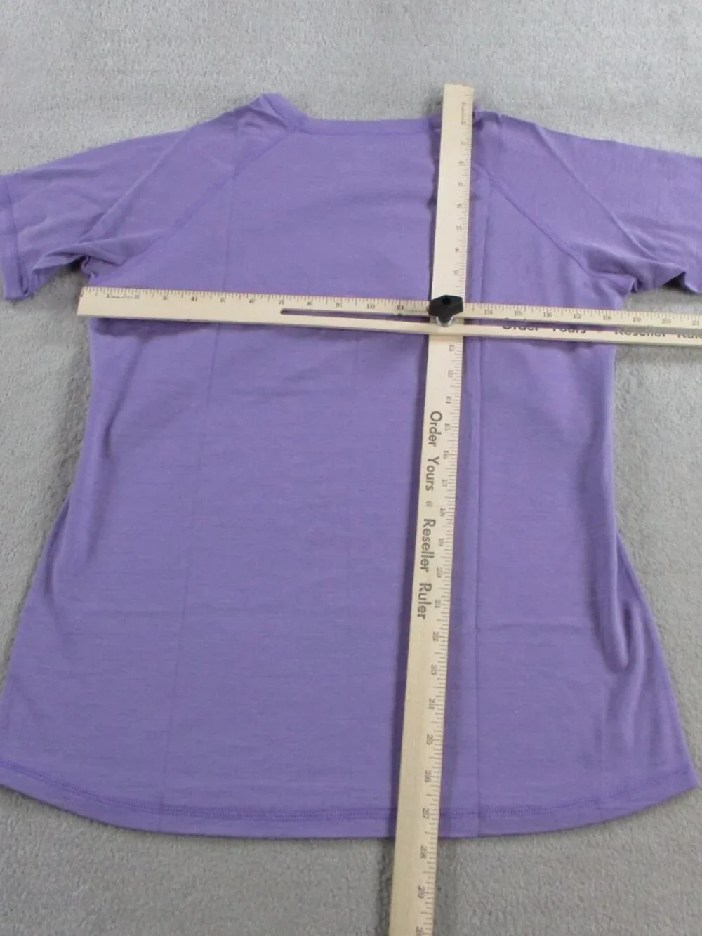 Iksplor Grown Up Nursing Tee Womens Medium Lilac Purple Merino Wool UPF 50+ NEW - Picture 7 of 10